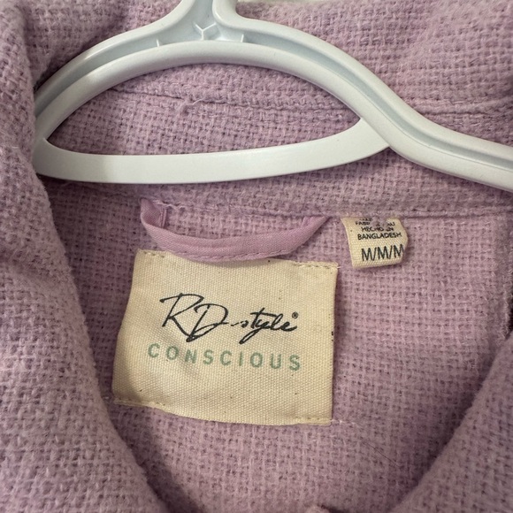 RD Style Jessica Shacket - lilac color - Picture 4 of 6